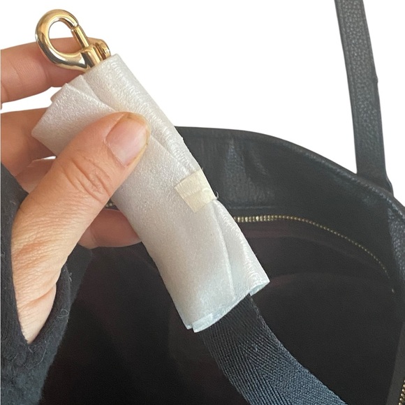 Coach Black Pebbled Leather Taylor Tote - Picture 5 of 12